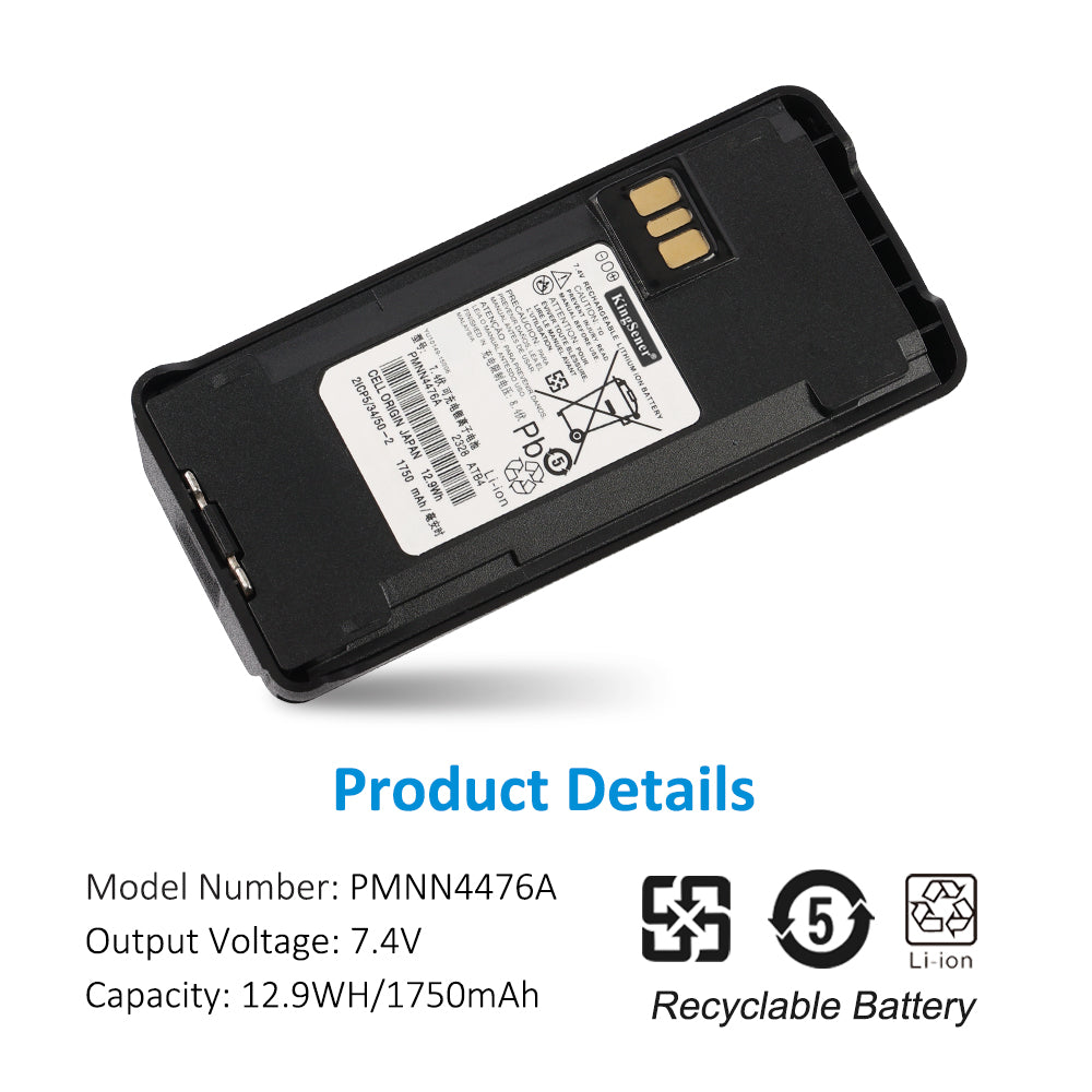 Motorola-PMNN4476A-1750mAh