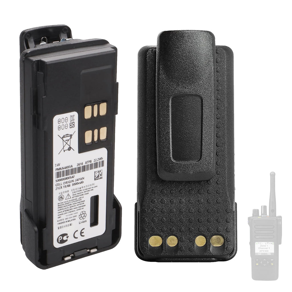 PMNN4493A Replacement Battery For Motorola XPR APX DGP Series Radio