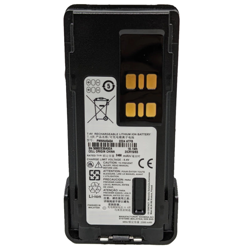 Motorola-PMNN4543A-7.4V-2450mAh-Radio-Battery