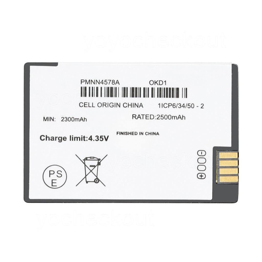 PMNN4578 Replacemen Battery For Motorola DTR600 DTR700 DTR720 Radio 2300mAh