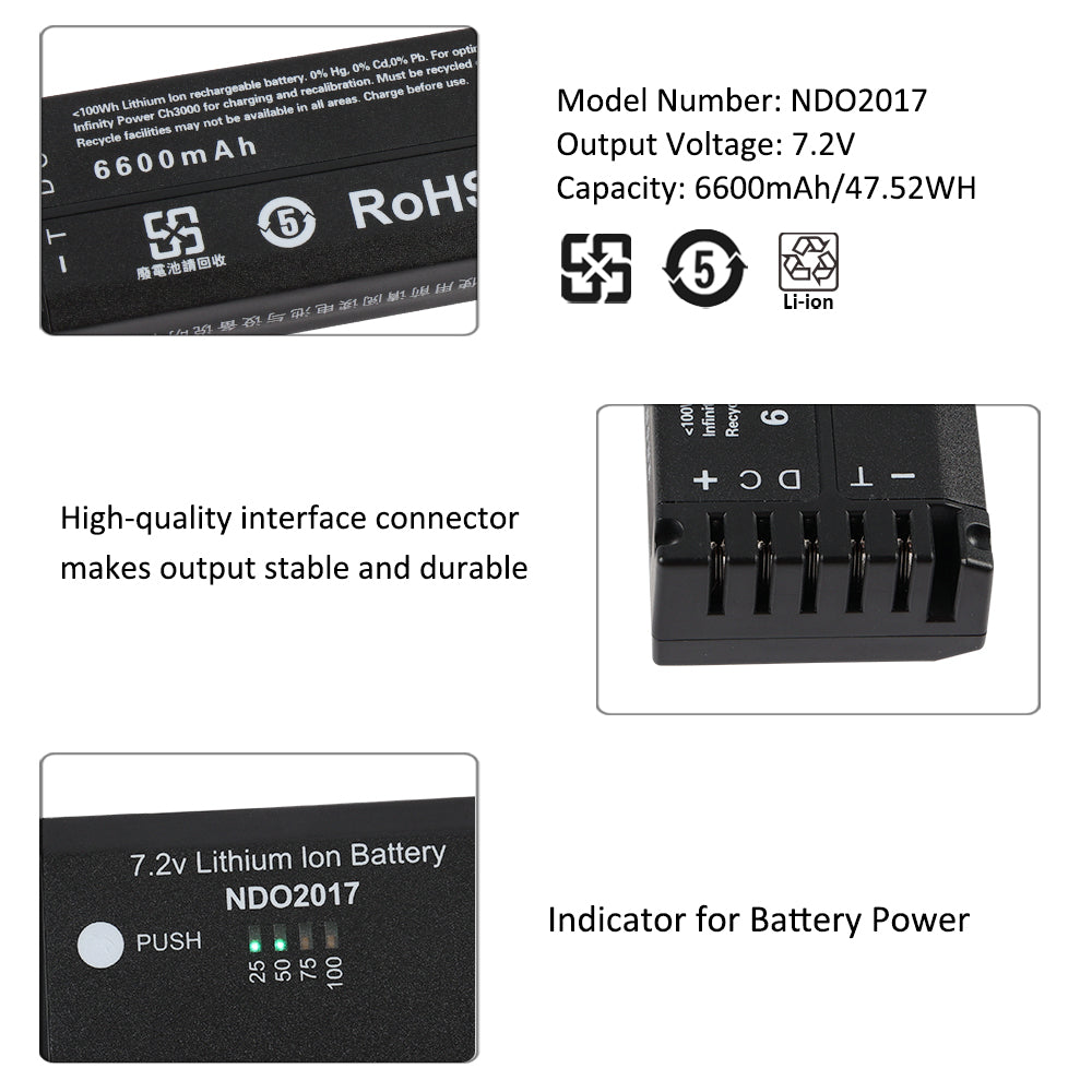 NDO2017-6600mAh-Medical-Battery