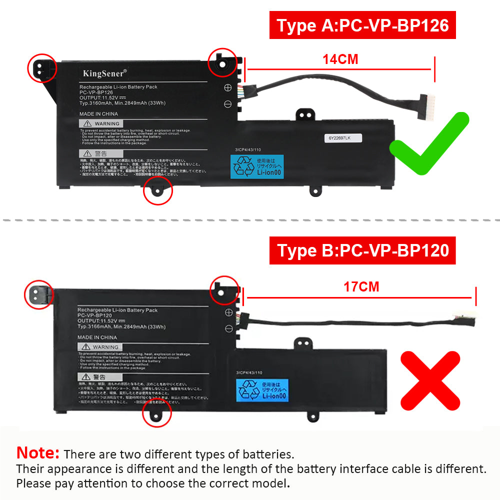 NEC-PC-VP-BP126-33WH