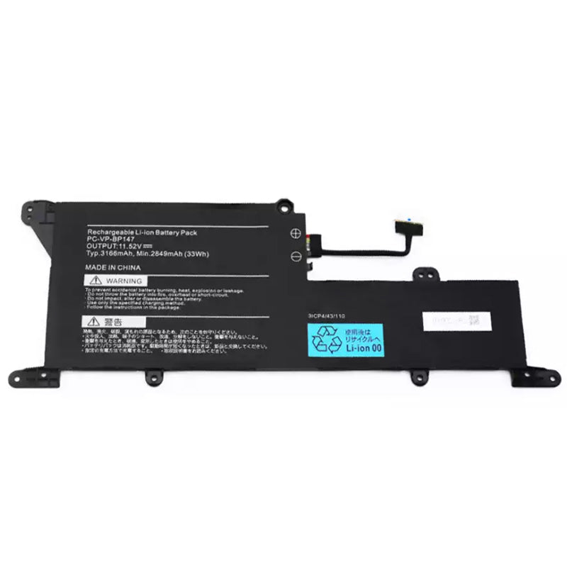 NEC-PC-VP-BP147-11.52V-2849mAh-Laptop-Battery