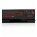 LUSONBAY NH50BAT-4 Laptop Battery For Clevo NH70RHQ NH58RCQ machenike T58 Sager NP6875 - Front View on White