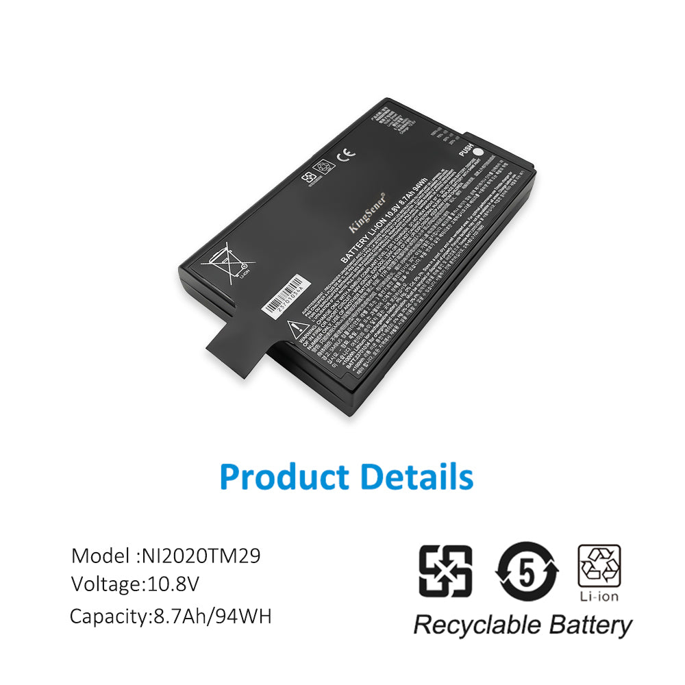 NI2020TM29-10.8V-94WH-Industrial-BatteryNI2020TM29-10.8V-94WH-Industrial-Battery