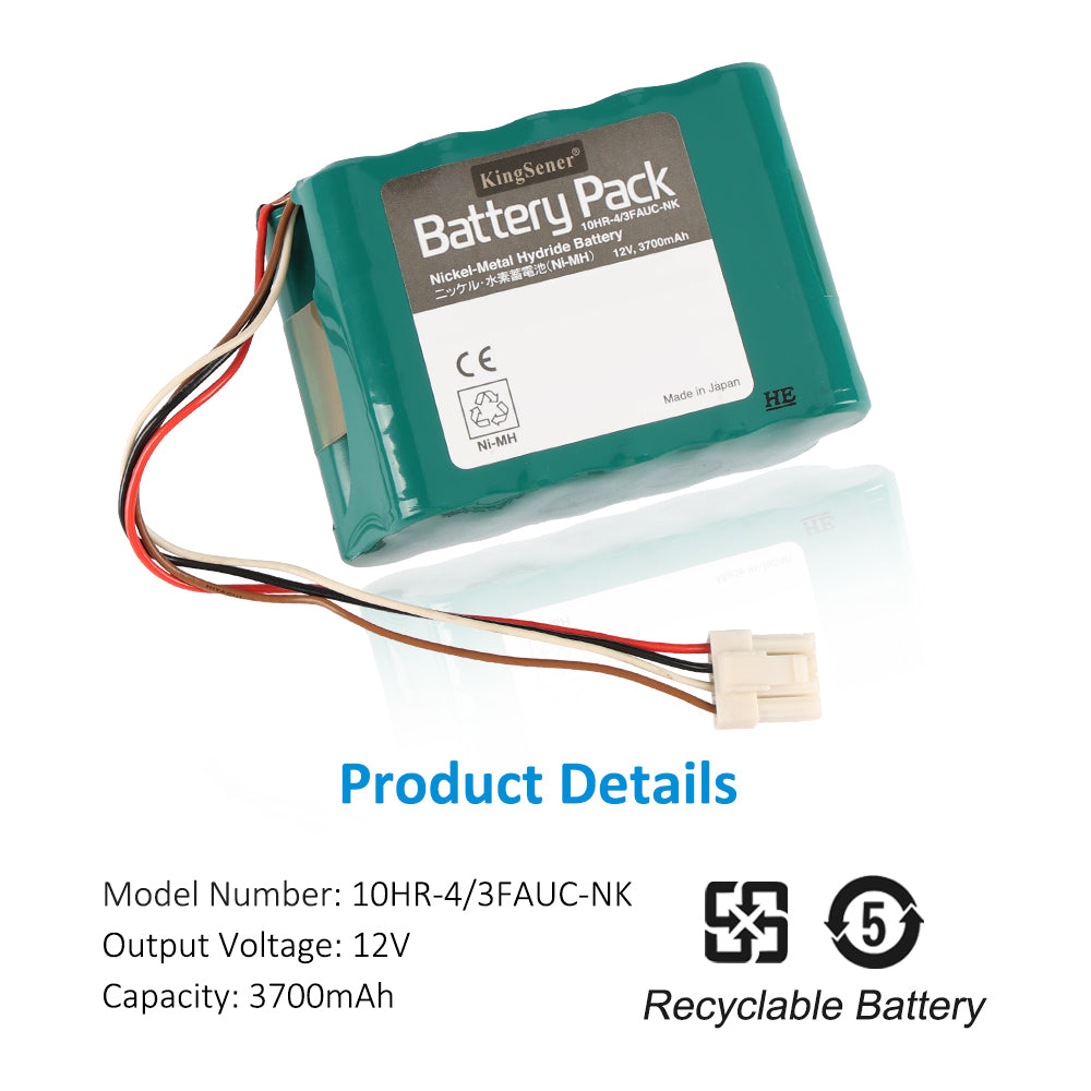 Nihon-Kohden-10HR-4-3FAUC-NK-12V-3700mAh-Battery