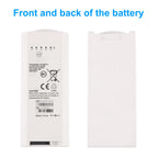 BAT5500P-1 Li-ion battery front and back panel view for Nihon Kohden NKV-550 ventilator