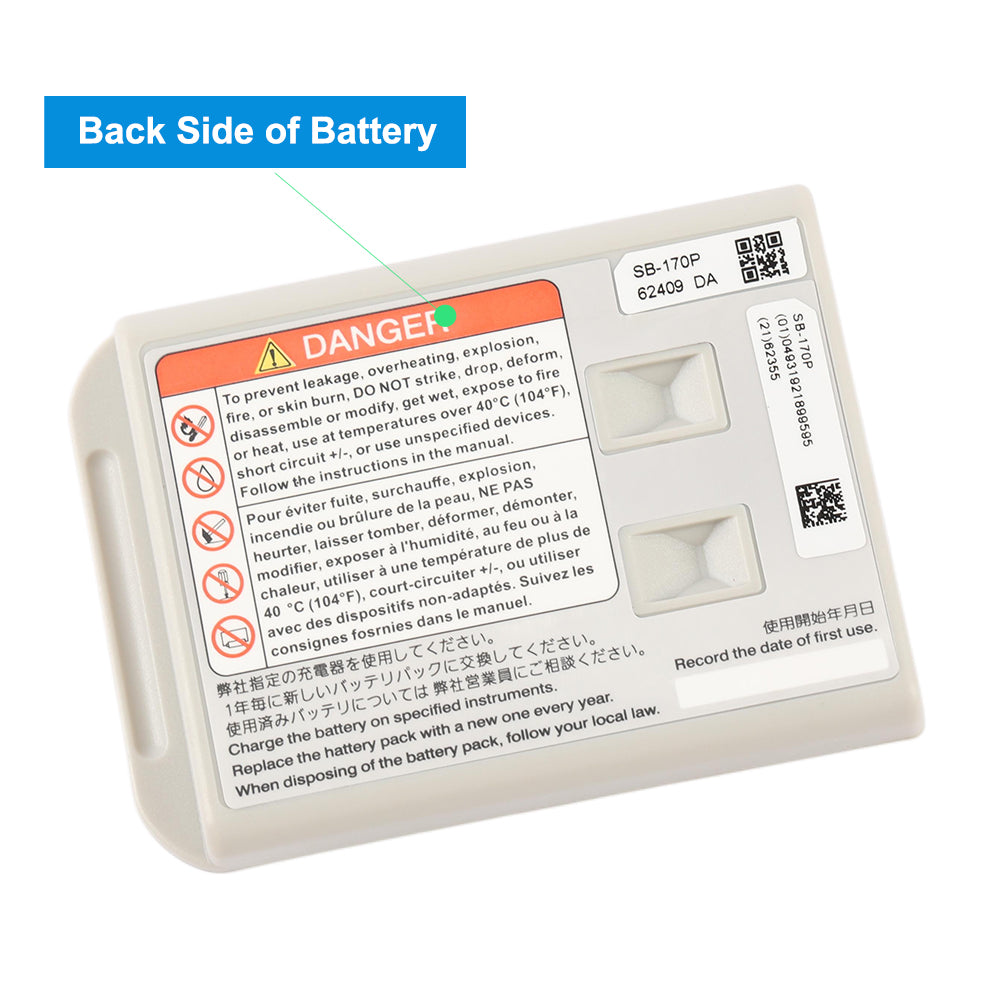 Nihon-SB-170P-10.8V-2900mAh-Medical-Battery