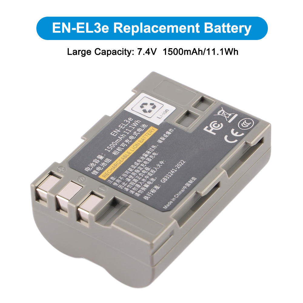 Nikon-EN-EL3e-7.4V-11.1Wh-Camera-Battery