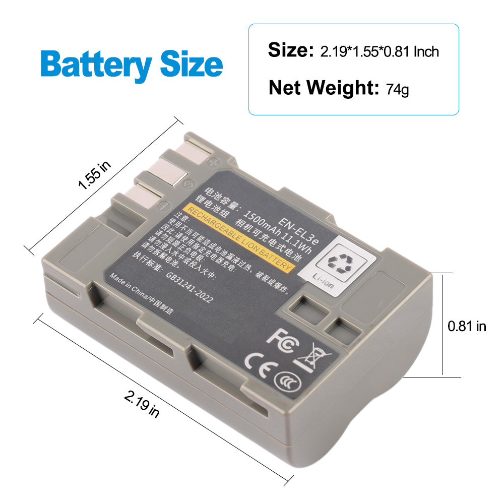 Nikon-EN-EL3e-7.4V-11.1Wh-Camera-Battery