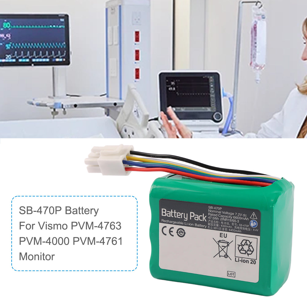 Nikon-SB-470P-7.2V-47.5Wh-Medical-Battery