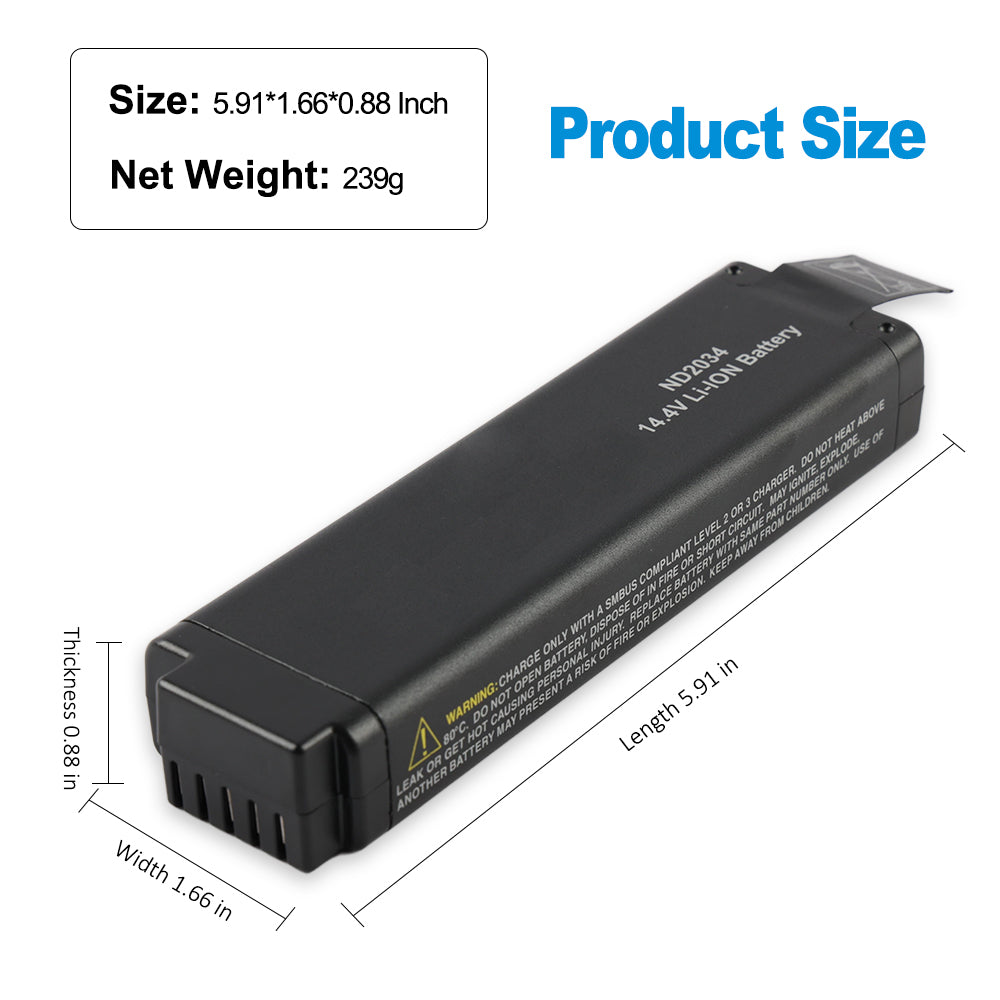 OLYMPUS-ND2034-14.4V-3100mAh-Medical-Battery