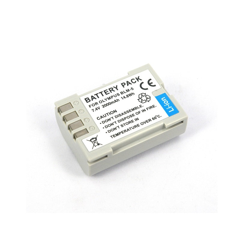 Olympus-BLM-5-7.4V-2000mAh-Camera-Battery