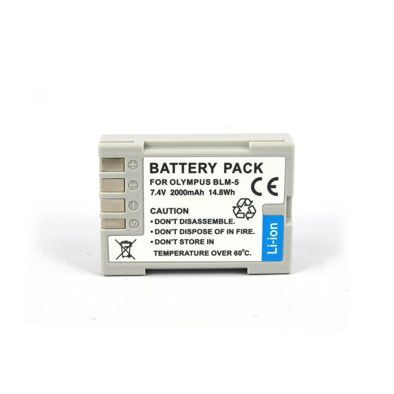Olympus-BLM-5-7.4V-2000mAh-Camera-Battery