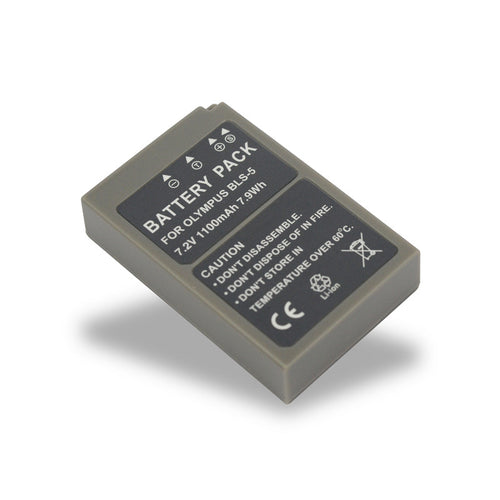 Olympus-BLS-5-7.2V-1100mAh-Camera-Battery