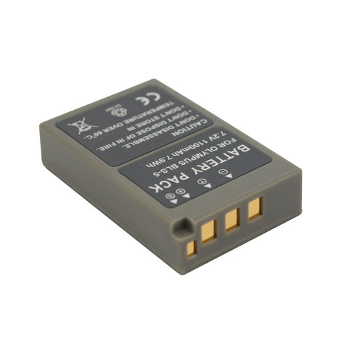 Olympus-BLS-5-7.2V-1100mAh-Camera-Battery
