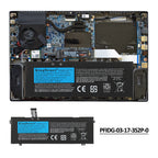 PFIDG-03-17-3S2P-0-11.55V-91.24WH-Laptop-Battery