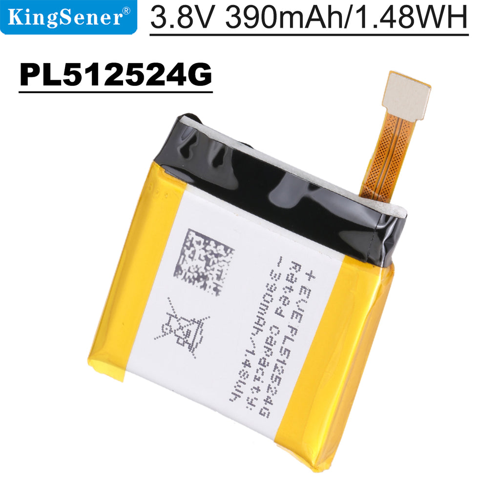 PL512524G-3.8V-1.48WH-Battery