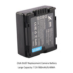 Panasonic-CGA-DU07-7.2V-6.48Wh-Camera-Battery