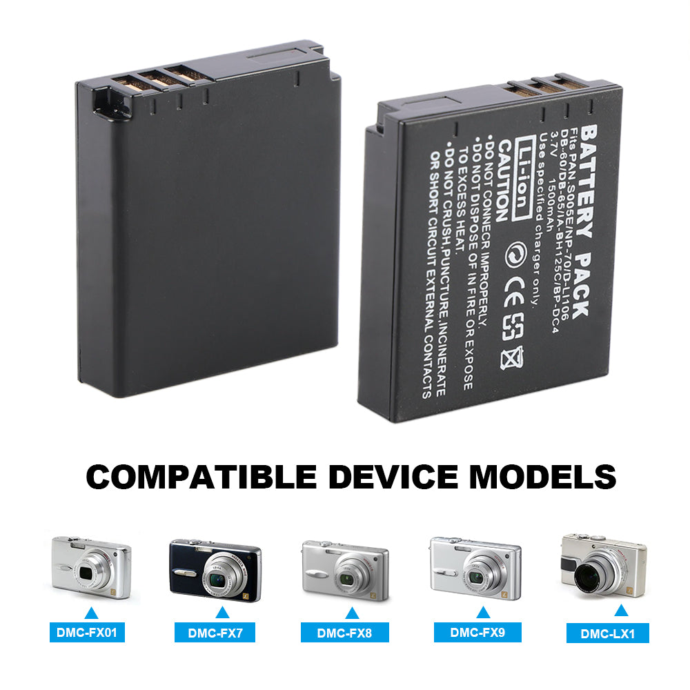 Panasonic-S005E-3.7V-5.55Wh-Camera-Battery