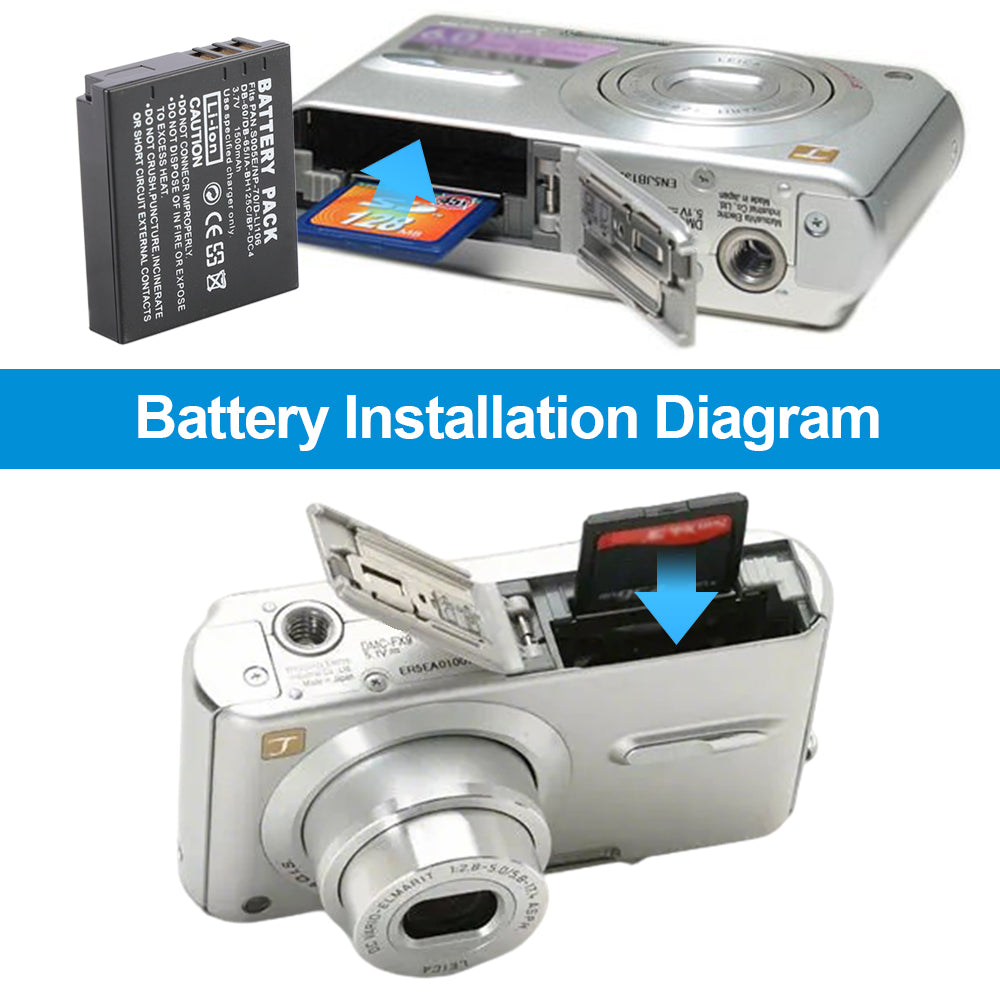 Panasonic-S005E-3.7V-5.55Wh-Camera-Battery