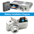 Panasonic-S005E-3.7V-5.55Wh-Camera-Battery