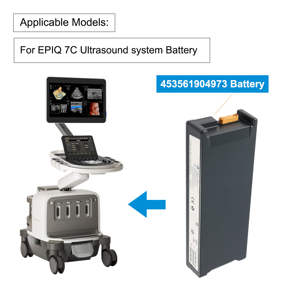PHILIPS 453561904971 For EPIQ 7C Ultrasound system Cardiology Battery ...