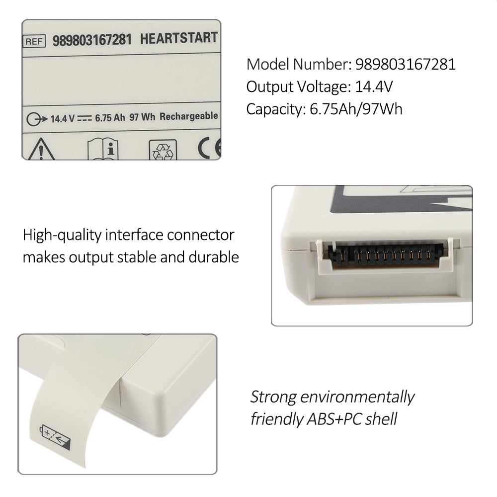 Philips-989803167281-14.4V-97Wh-Medical-Battery