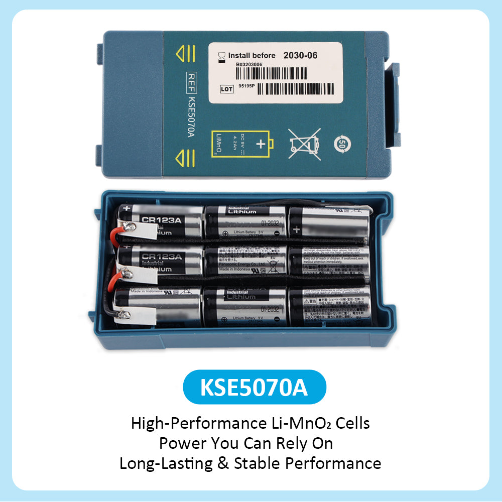 Philips-M5070A-9V-4.2Ah-Defibrillator-Battery