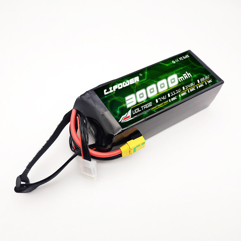lipo battery 25 c 30 000 mah Tattu G-Tech 25C 6S 30Ah 22.2V Drone Polymer) battery is assembled in the USA for drones TATTU 4.0 HV 53.2V 14S
