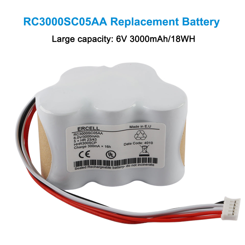 RC3000SC05AA-3000mAh-Medical-Battery