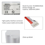 RC3000SC05AA-3000mAh-Medical-Battery