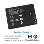 RRC1130-3.8V-3810mAh-Battery
