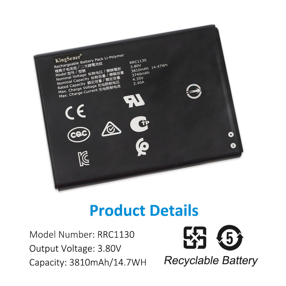 RRC1130-3.8V-3810mAh-Battery