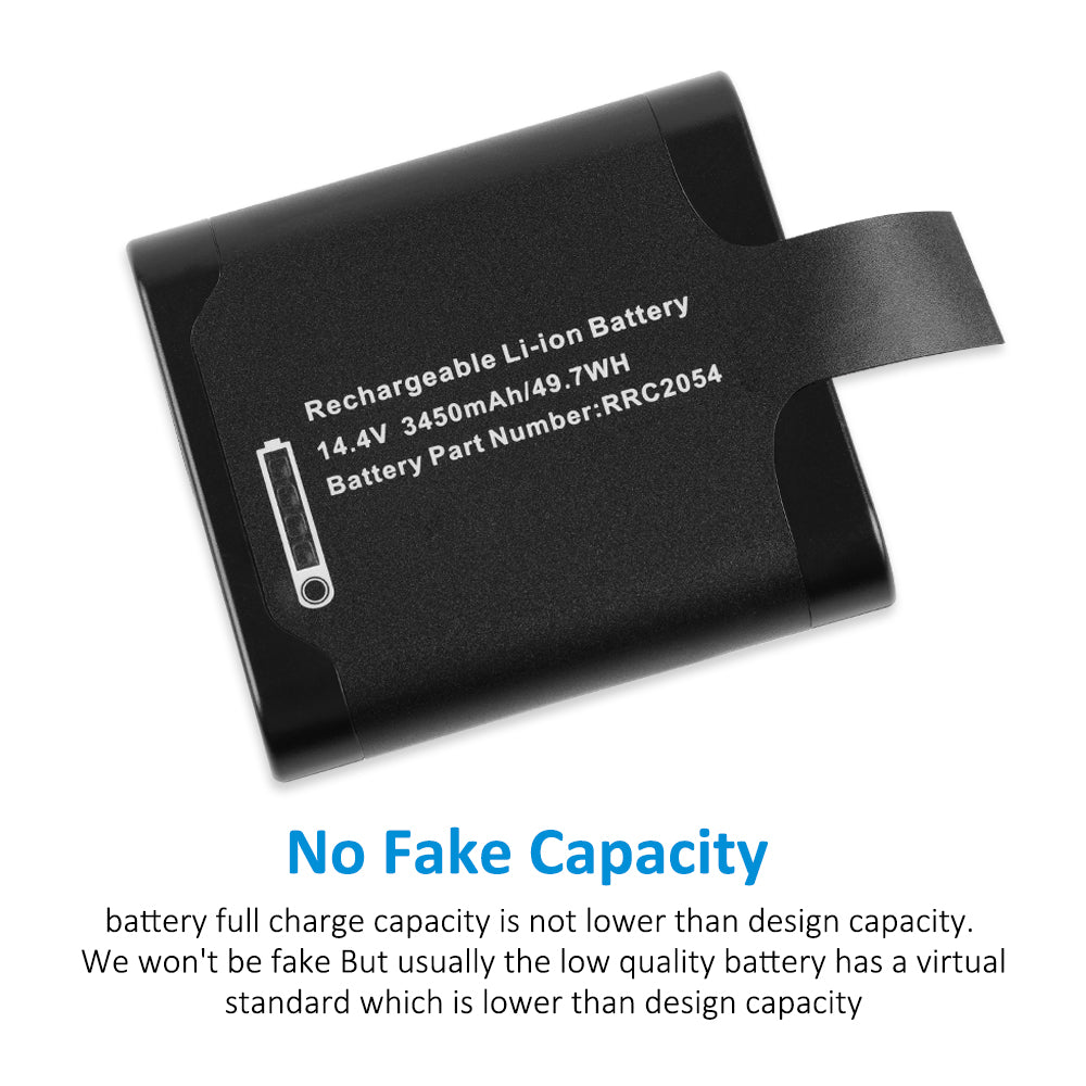 RRC2054 replacement Li-ion battery 14.4V 3450mAh 49.7Wh, no fake capacity real design capacity standard