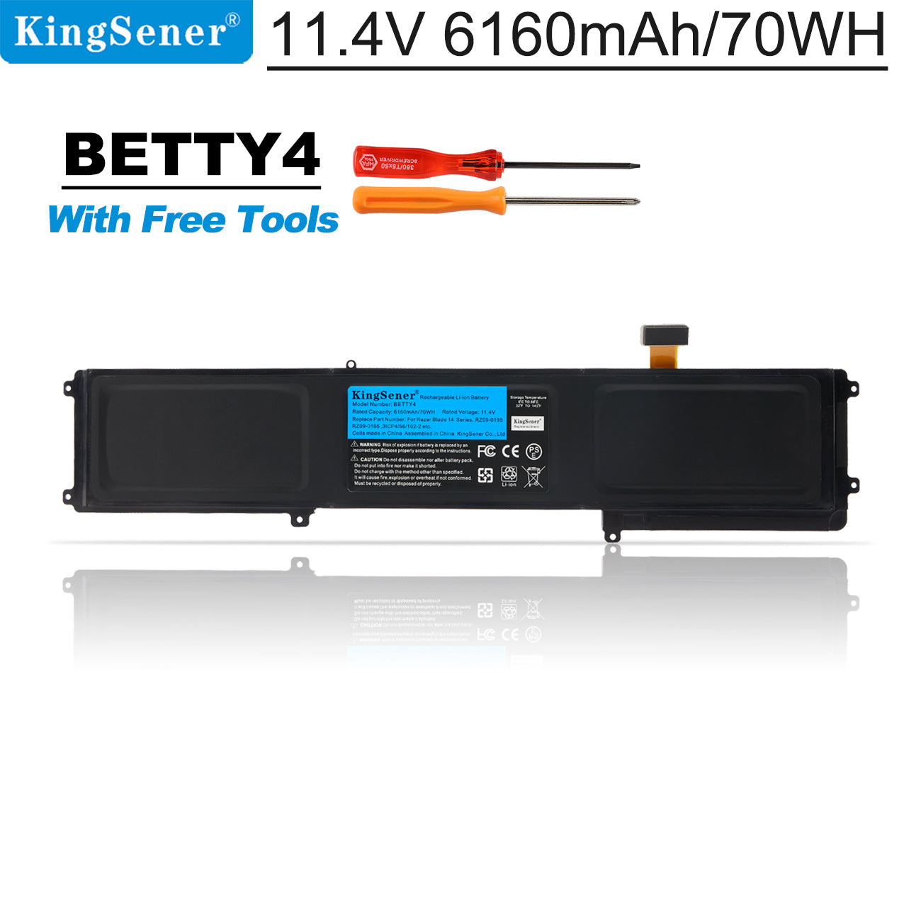 Razer-BETTY4-6160mAh