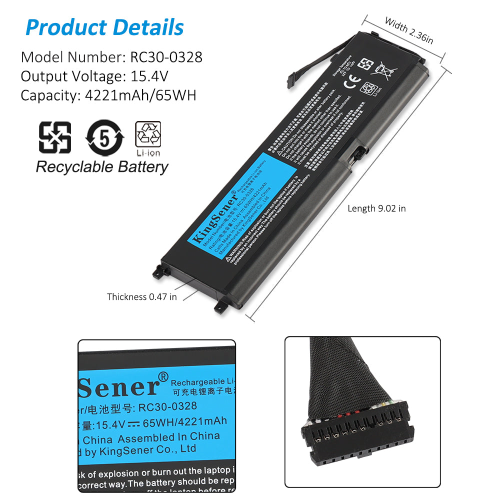 Razer-rc30-0328-15.4V-4221mAh-Laptop-Battery
