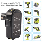 Ryobi-P108-P103-Power-Tool-Battery