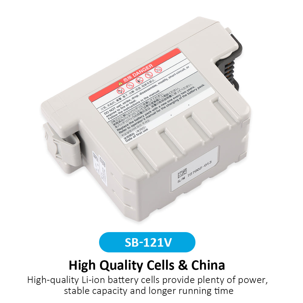SB-121V Rechargeable Li-ion Battery For NIHON KOHDEN EMS-1052 Semi-automatic External Defibrillator