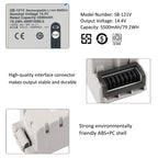 SB-121V Rechargeable Li-ion Battery For NIHON KOHDEN EMS-1052 Semi-automatic External Defibrillator