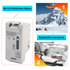 SB-121V Rechargeable Li-ion Battery For NIHON KOHDEN EMS-1052 Semi-automatic External Defibrillator