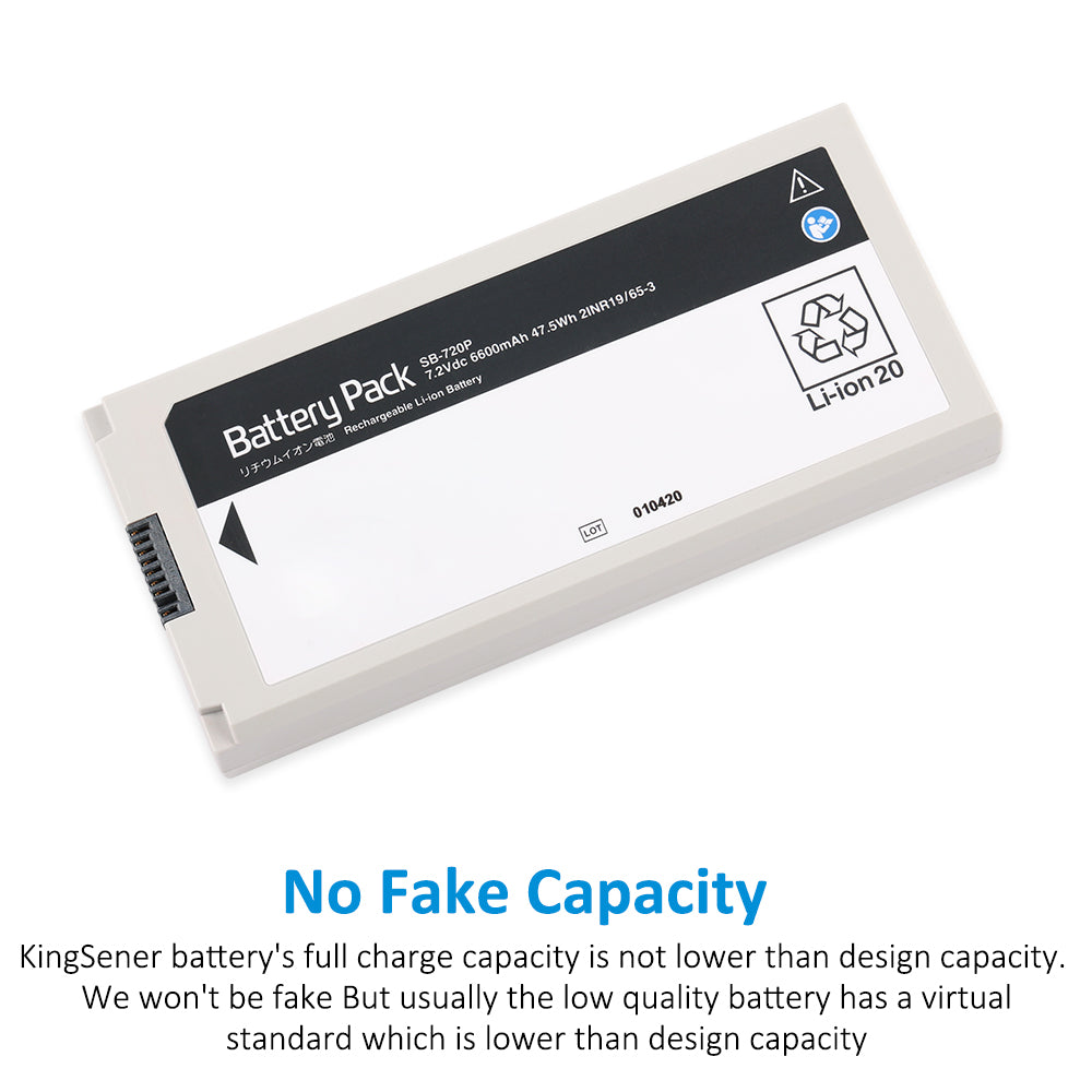 SB-720P Rechargeable Li-ion Battery For Lifescope SVM-7200 Vital Signs Monitor