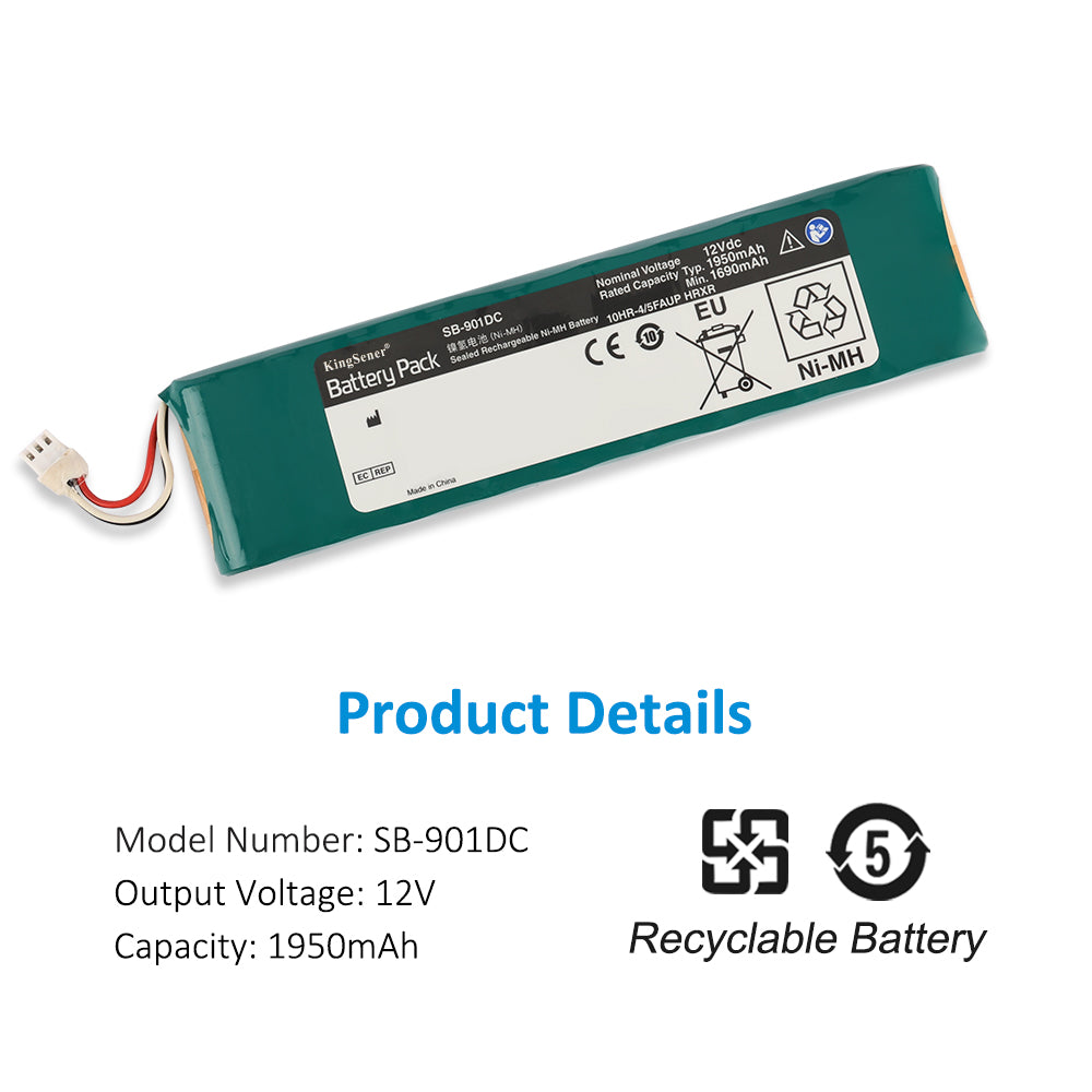 Defibrillator Battery For Nihon Kohden ECG-2110 ECG-2150 Electrocardiographs