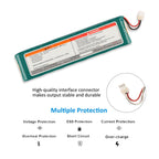 Defibrillator Battery For Nihon Kohden ECG-2110 ECG-2150 Electrocardiographs
