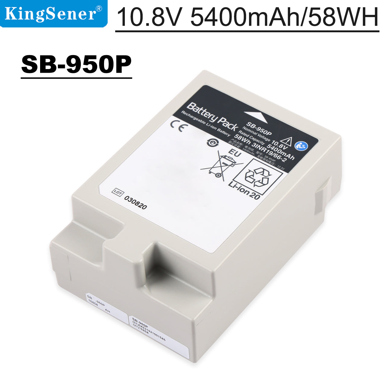 Nihon Kohden SB-950P Battery for Lifescope G5 CSM-1501 - 5400mAh
