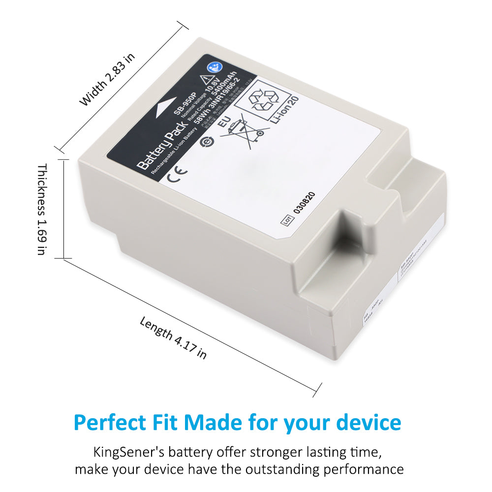 SB-950P Li-ion Battery For Nihon Kohden Lifescope G5 CSM-1501 Typ SB-950P-CL