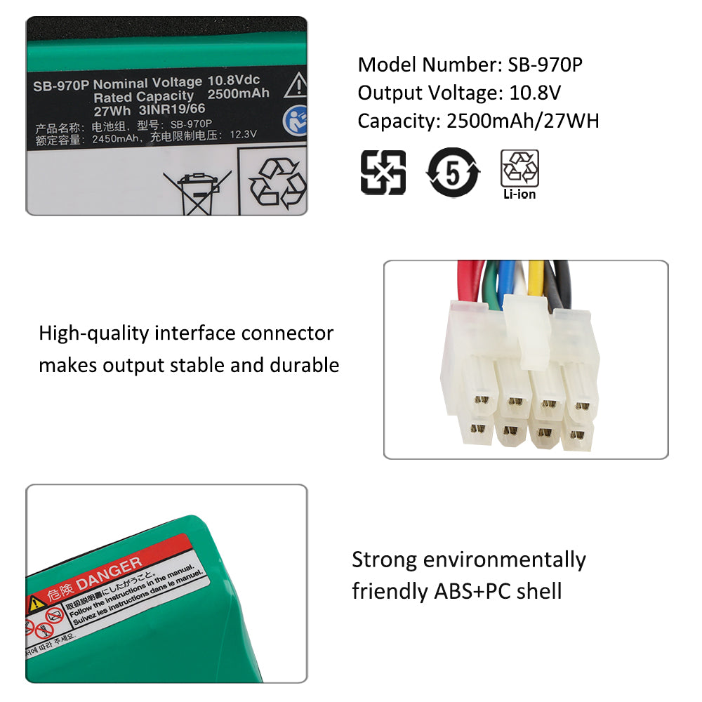 SB-970P 鋰離子電池 適用於 Nihon Kohden CSM-1701 CSM-1702 床頭監視器