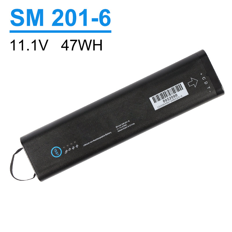 SM201-6 Battery For GE Dash 3000 4000 5000 Transport Pro Patient Monitor - 47WH