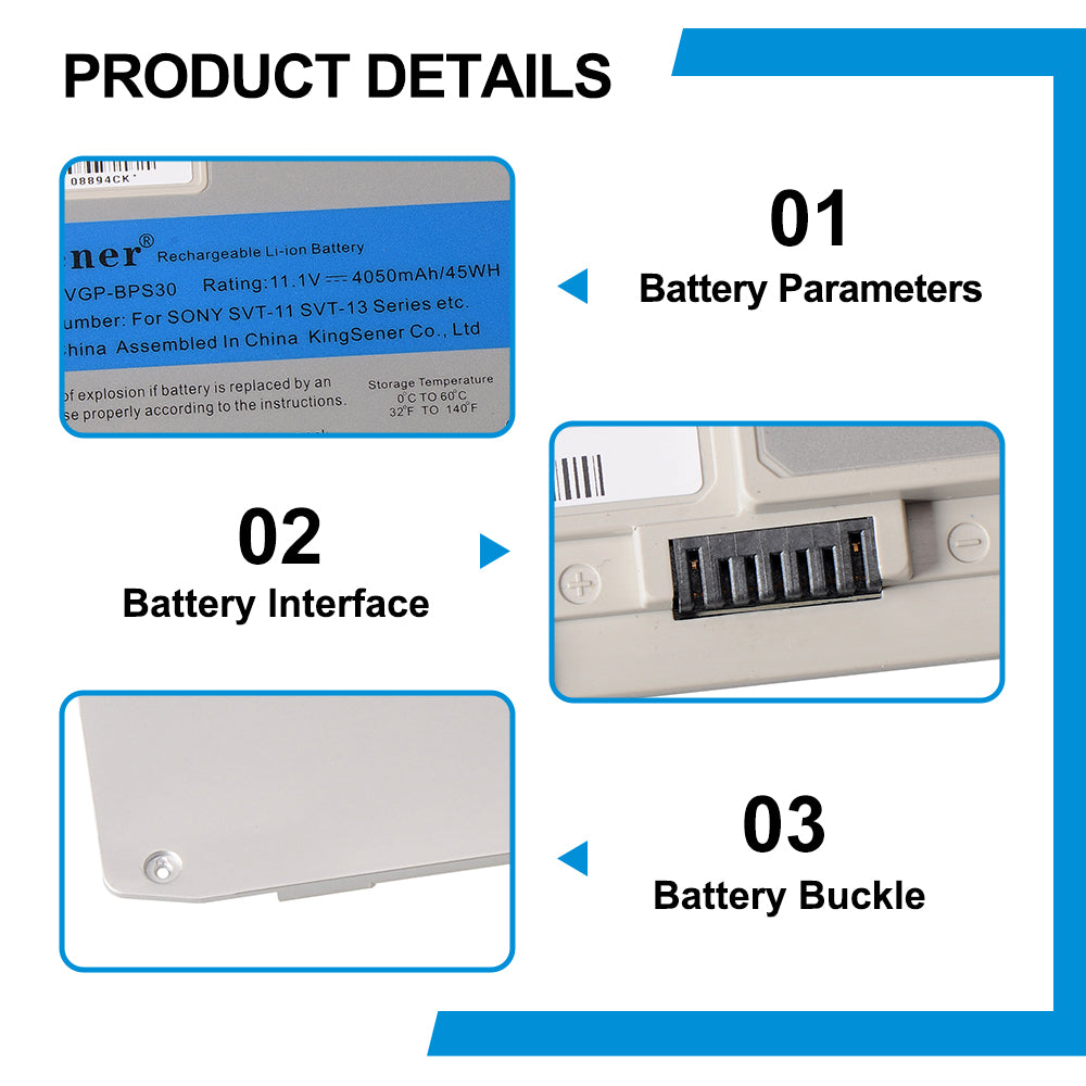 SONY-VGP-BPS30-11.1V-45WH-Laptop-Battery