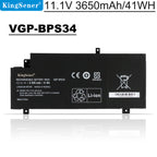 KingSener VGP-BPS34 Battery For SONY Vaio Fit 15 SVF15A SVF14A Series SVF15A1ACXB SVF15A1AC XS SVF14A SVF14AC1QU